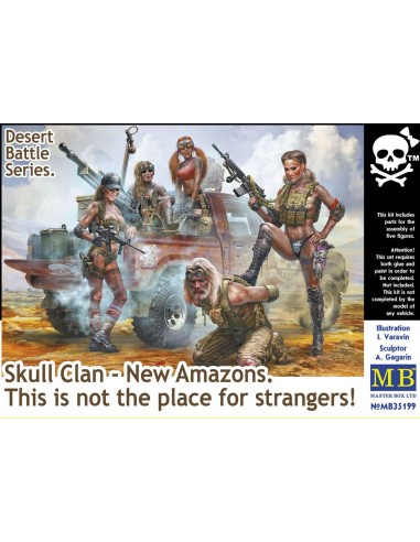Desert Battle Series. Skull Clan - New Amazons 