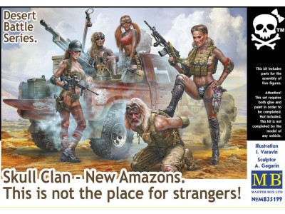 Desert Battle Series. Skull Clan - New Amazons 