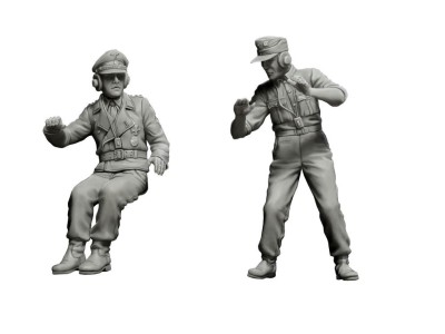 German Tank Crew 1944-1945 
