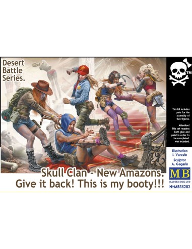 Desert Battle Series. Skull Clan-New Amazons 