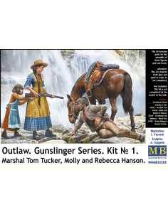 Outlow. Gunslinger series Kit No.1. Marshal Tom Tucker,Molly a.RebeccaHanson  2