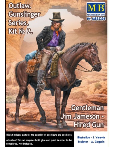 Outlow. Gunslinger series. Kit No.2. Gentleman Jim Jameson - Hired Gun 