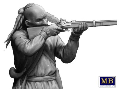 Wounded brother. Indian Wars series, XVIII century. Kit No. 2 