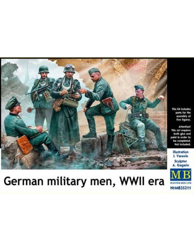 German military men, WWII era 