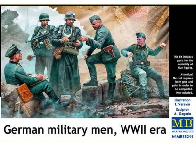 German military men, WWII era 