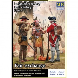 Fair exchange. Indian Wars Series, XVIII century. Kit No.4 
