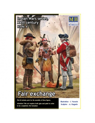 Fair exchange. Indian Wars Series, XVIII century. Kit No.4 