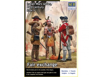 Fair exchange. Indian Wars Series, XVIII century. Kit No.4 