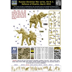 Russian-Ukrainian War series, kit No 3. Defence of Kharkiv, March 2022 