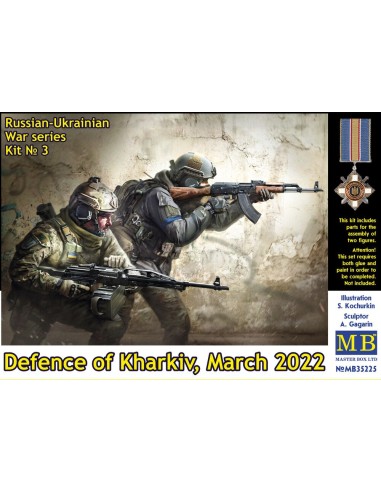 Russian-Ukrainian War series, kit No 3. Defence of Kharkiv, March 2022 
