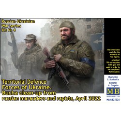Russian-Ukrai Warseri,Kit No4.Territ DefForc Ukrai.Bucha cle-up mara rapiApr22  2