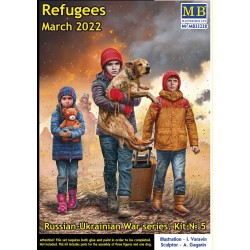 Russian-Ukrainian War series, Kit No 5. Refugees, March 2022  2