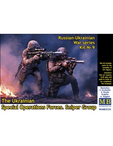 The Ukrainian Special Operations Forces. Sniper Group Russian-Ukrainian War series, kit No. 9 
