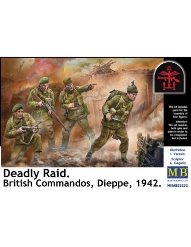 Deadly Raid. British Commandos, Dieppe, 1942 