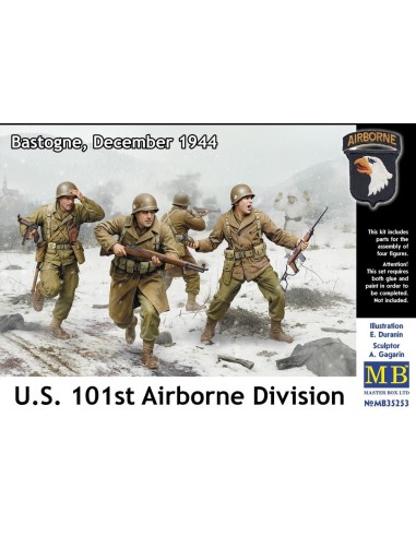 U.S. 101st Airborne Division. Bastogne, December 1944 
