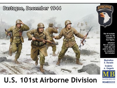 U.S. 101st Airborne Division. Bastogne, December 1944 