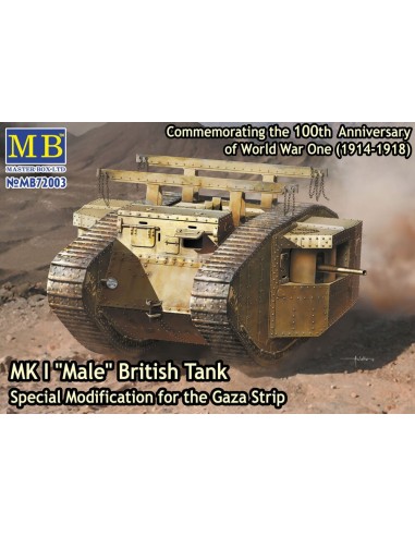 MK I Male British tank,Special modificat 