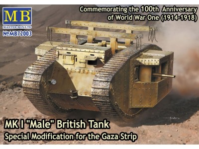 MK I Male British tank,Special modificat 