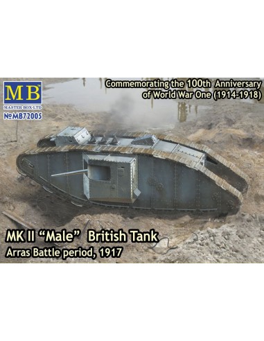 Mk II Male British tank.Arras Battle per 
