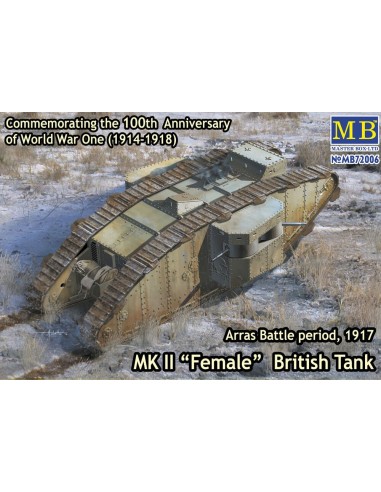 Mk II Female British tank.Arras Battle 