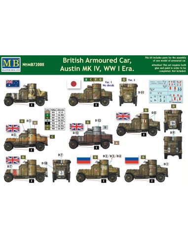 Austin Mk.IV British armored car,1914-18 