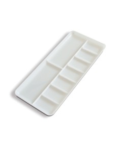 Rectangular palette 18x8,5 cm 