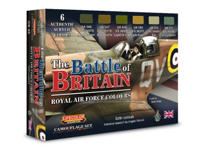 Battle Of Britain, Royal Air Force Colors 6 x 22 ml 