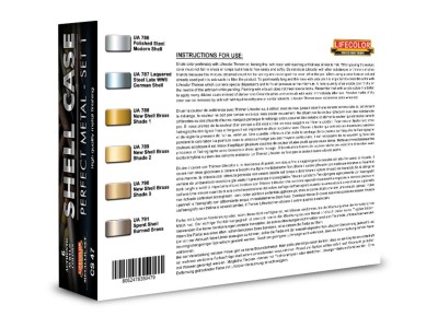 Shell Case – Perfect Metals Set 1 6 x 22 ml 