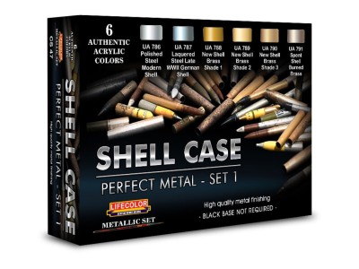 Shell Case – Perfect Metals Set 1 6 x 22 ml 