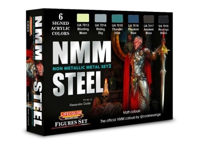 NMM – Non Metallic Metal – Set 2 STEEL 6 x 22 ml 