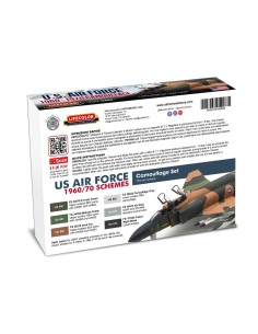 US Air Force 1960-1970 Camouflage 6 x 22 ml 