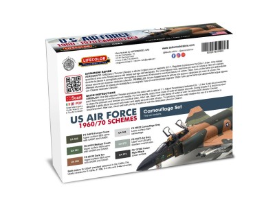 US Air Force 1960-1970 Camouflage 6 x 22 ml 