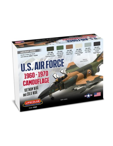 US Air Force 1960-1970 Camouflage 6 x 22 ml 