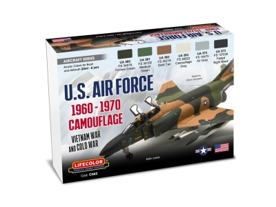 US Air Force 1960-1970 Camouflage 6 x 22 ml 