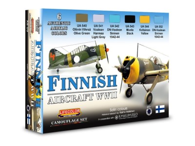 Finnish Aircraft WWII 6 x 22 ml 