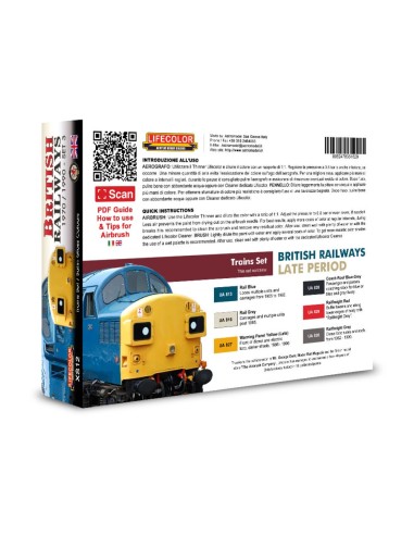 British Railways # 3 6 x 22 ml 