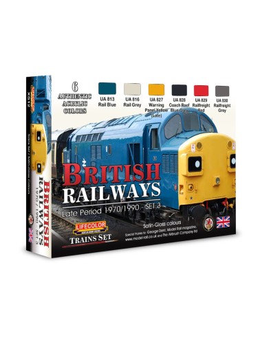 British Railways # 3 6 x 22 ml 