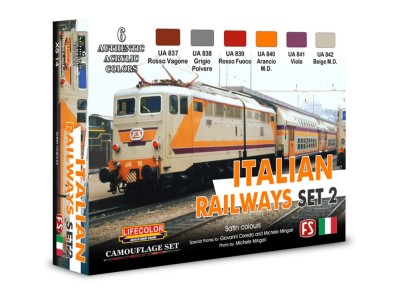 Italian Railways Set # 2 6 x 22 ml 