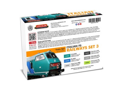 Italian Railways Set # 3 6 x 22 ml 