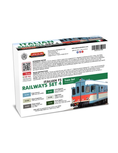 Italian Railways Set # 4 6 x 22 ml 
