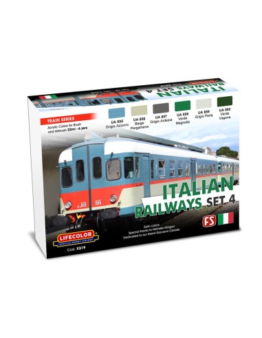 Italian Railways Set # 4 6 x 22 ml 