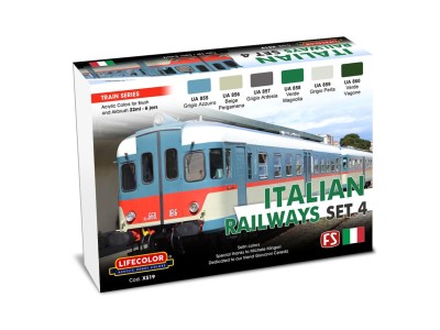 Italian Railways Set # 4 6 x 22 ml 