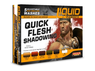 Quick Flesh Shadowing 6 x 22 ml 