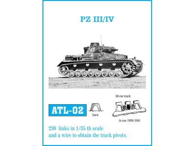 Tracks for Pz III (A-G) / Pz IV (A-D) 