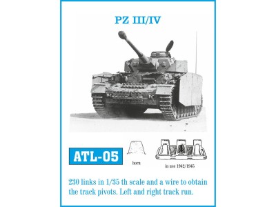 Tracks for Pz III (H-K) / Pz IV (F-J) 