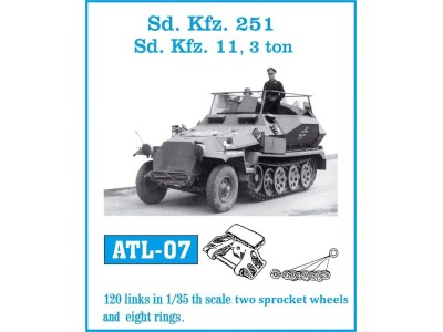 Tracks for SdKfz 251 Halftrack 