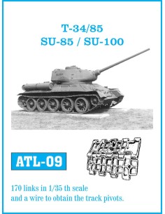 Tracks for T 34 / 85 Waffelmuster 