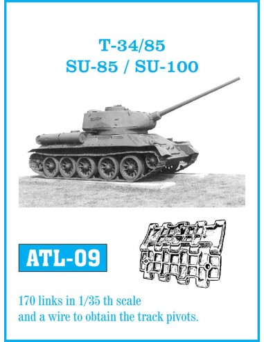 Tracks for T 34 / 85 Waffelmuster 