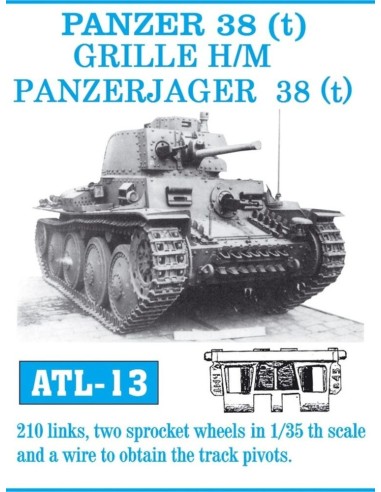 Tracks for Pz 38 (t) 