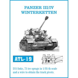Tracks for Pz III / IV Ostkette mit separaten Greifern mit separaten Greifern 